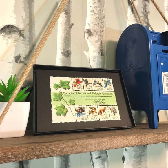 1962 Arizona State 4x6 Framed Stamp Art, Unused Vintage USA #FR1192 - Picture 7 of 7